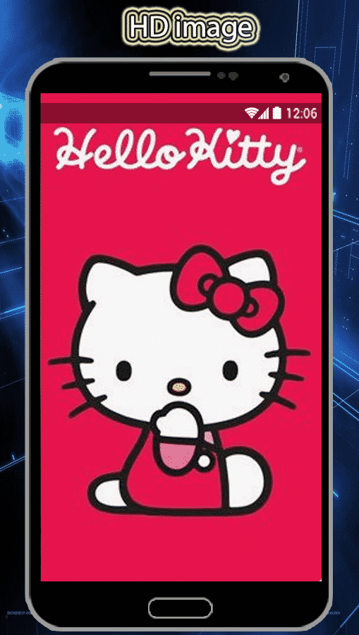Wallpaper Hello Kitty Iphone