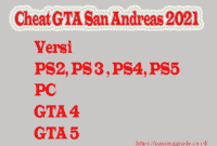 Cheat GTA San Andreas