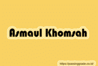 Asmaul Khomsah
