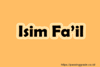 Isim Fa’il