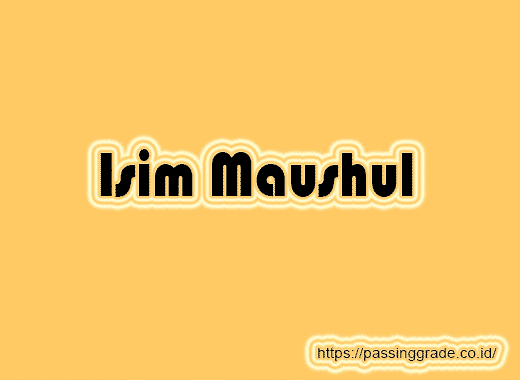 Isim Maushul