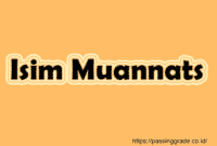 Isim Muannats
