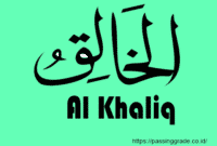 Al Khaliq Artinya