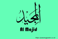 Al Majid Artinya
