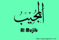Al Mujib Artinya