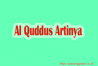 Al Quddus Artinya